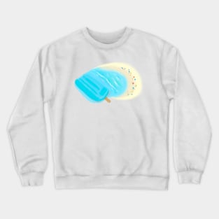 Melting Ice Pop Beach Crewneck Sweatshirt